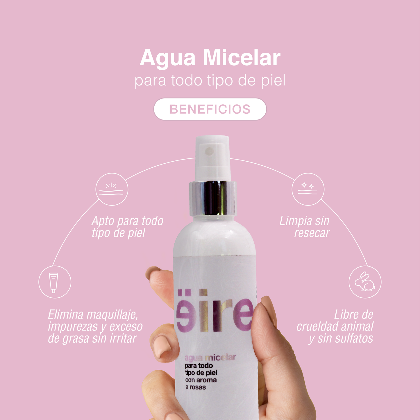 Agua micelar 250 ml