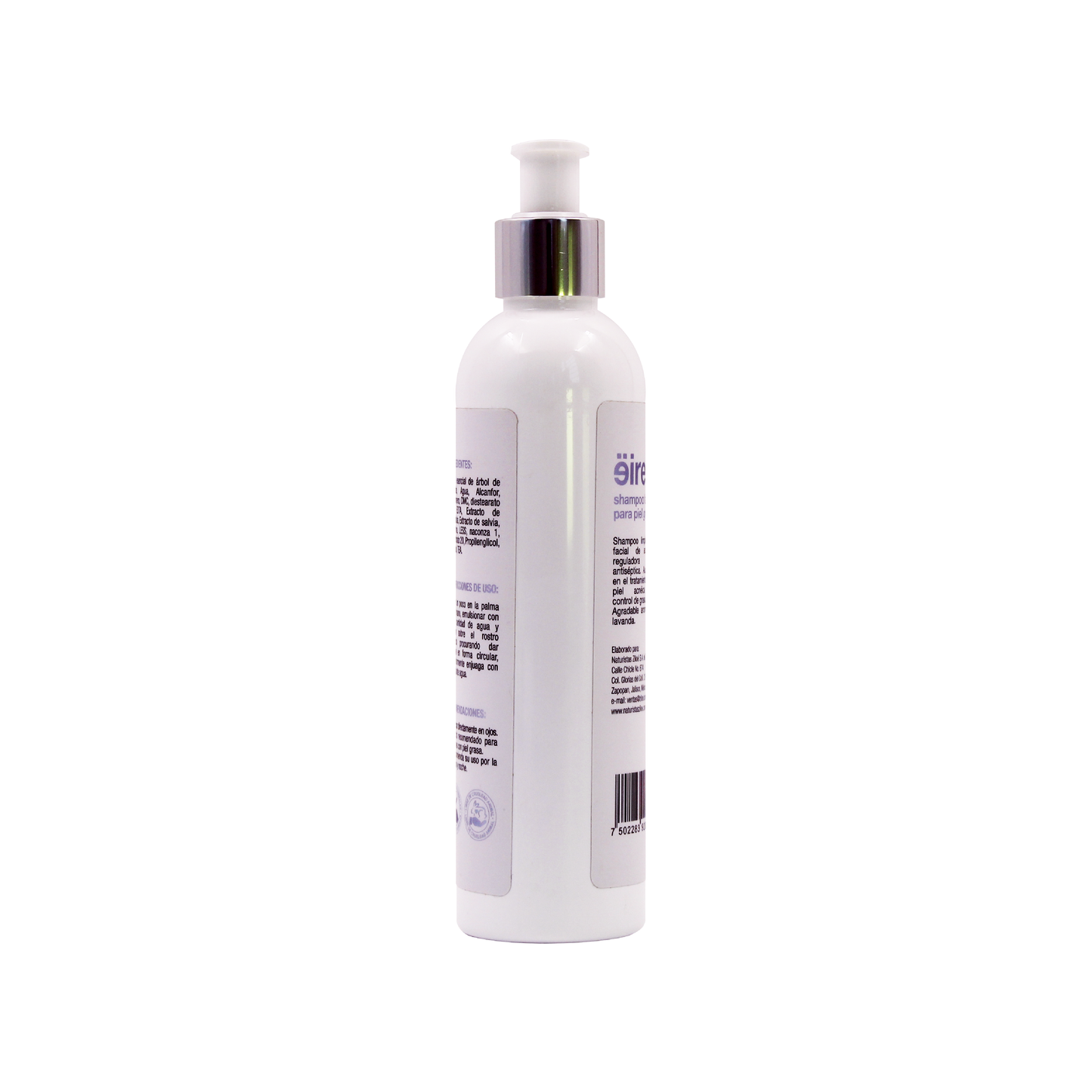 Shampoo facial para piel grasa 250 ml