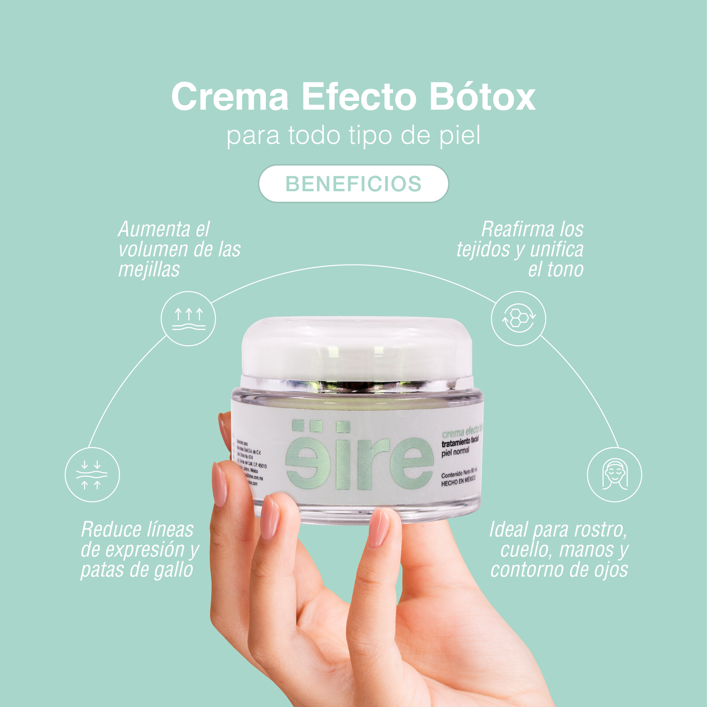 Crema efecto bótox 60 ml
