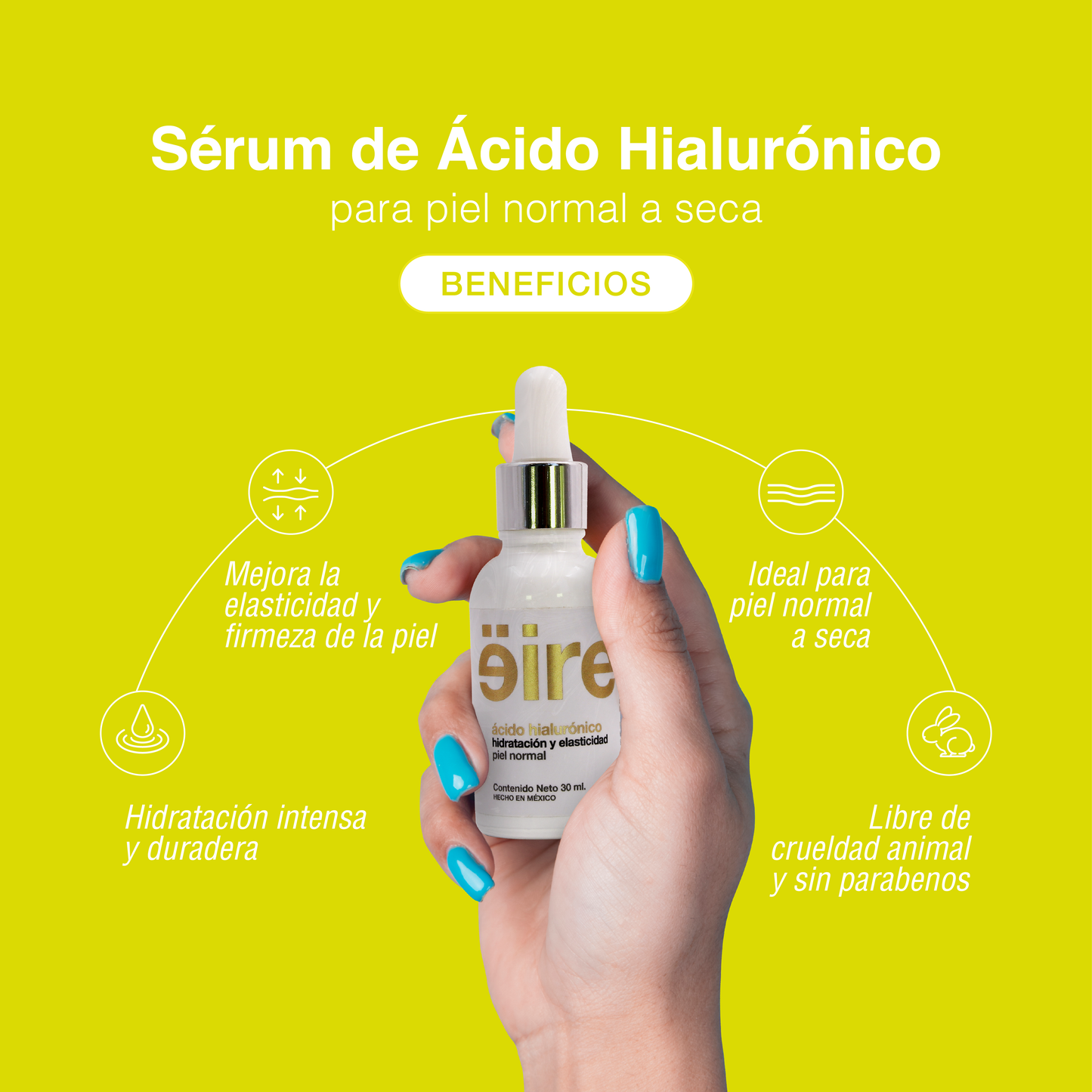 Sérum de ácido hialurónico 30 ml