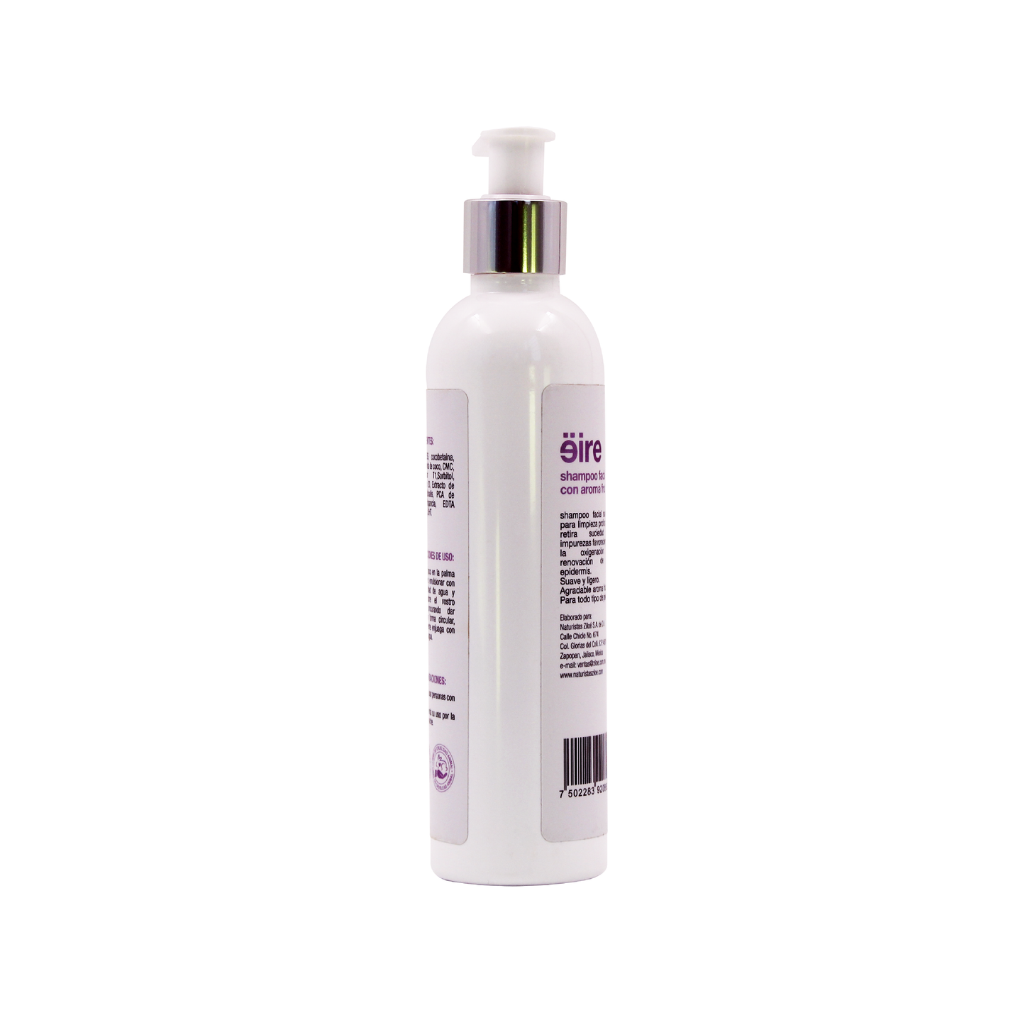 Shampoo facial para piel normal 250 ml